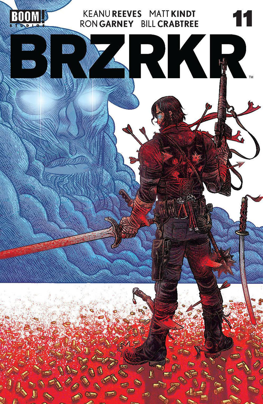 BRZRKR (Berzerker) #11 Cover B Variant David Rubin Cover