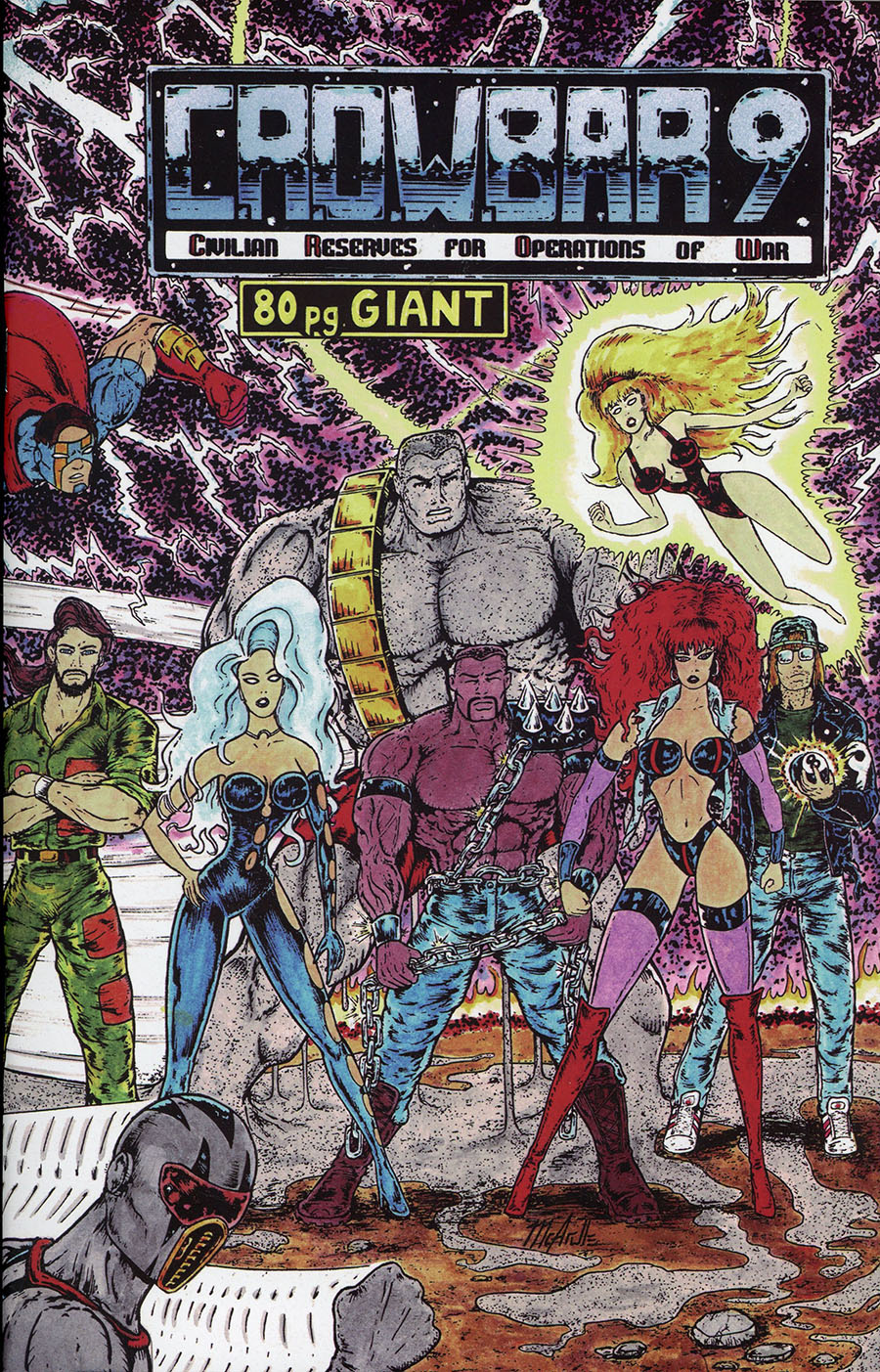 C.R.O.W.BAR 9 80-Page Giant #1 (One Shot)