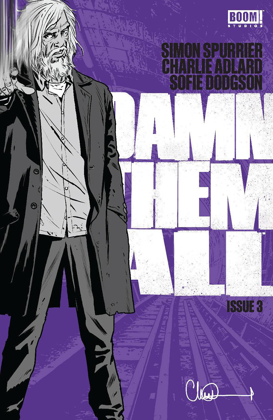 Damn Them All #3 Cover A Regular Charlie Adlard Cover