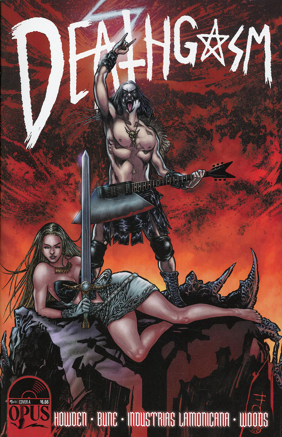 Deathgasm #1 Cover A Regular Russell Fox Cover