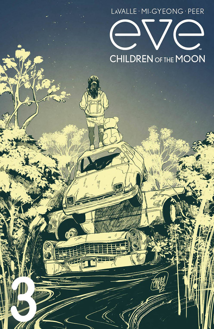 Eve Children Of The Moon #3 Cover B Variant Jahnoy Lindsay Cover