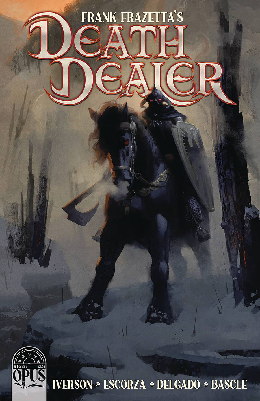 Frank Frazettas Death Dealer Vol 2 #8 Cover A Regular Clara Tessier Cover