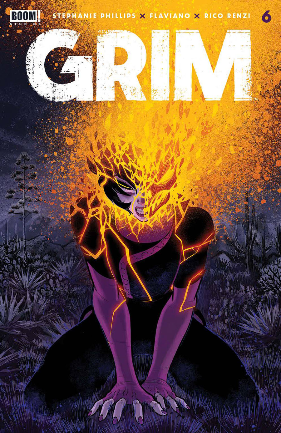 Grim #6 Cover A Regular Flaviano Cover