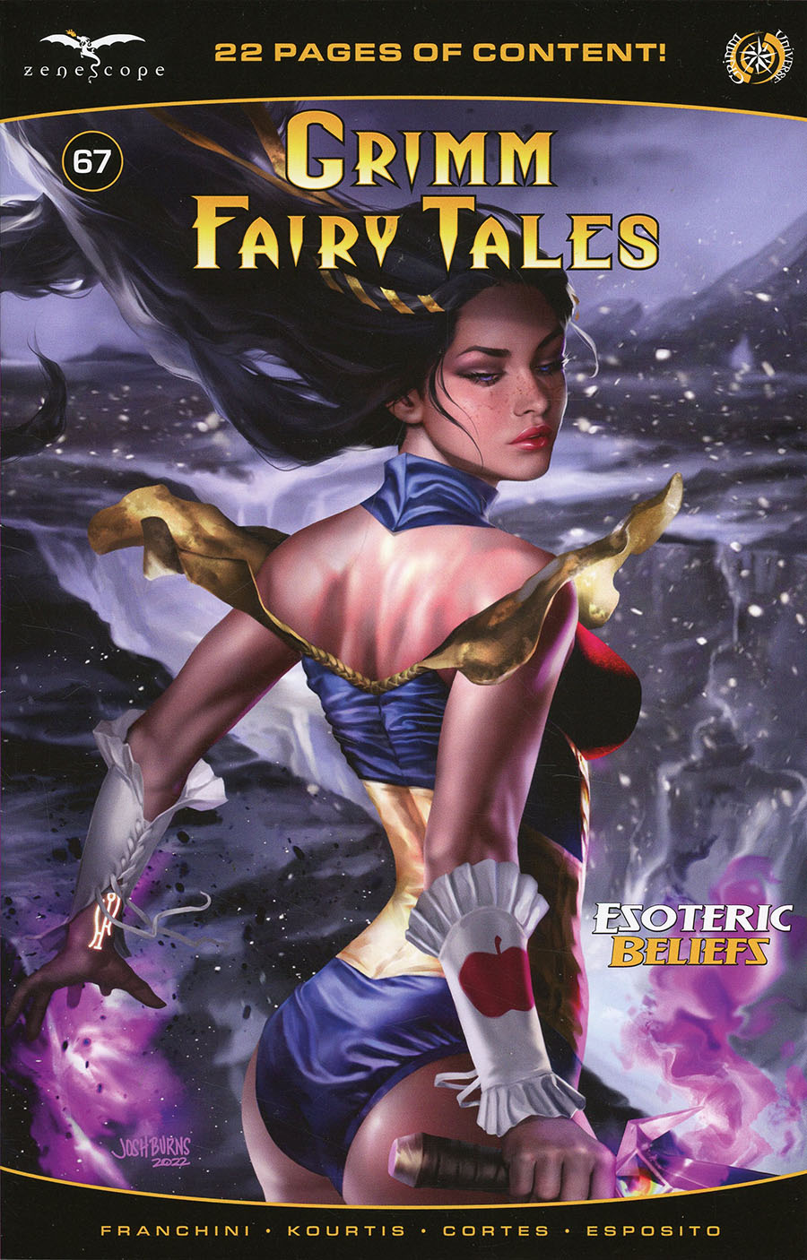 Grimm Fairy Tales Vol 2 #67 Cover C Josh Burns