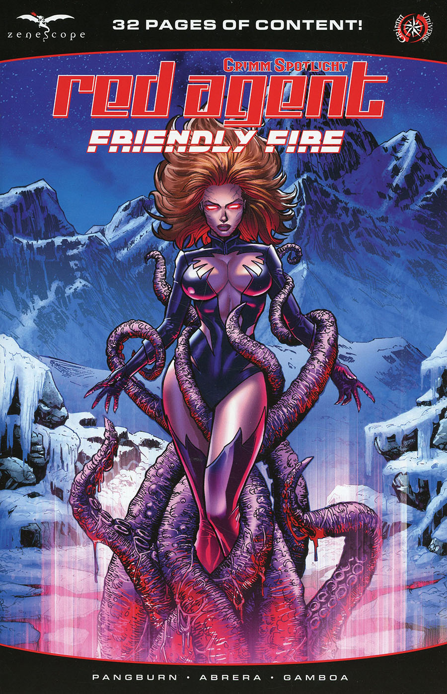 Grimm Spotlight Red Agent Friendly Fire #1 (One Shot) Cover B Anthony Spay