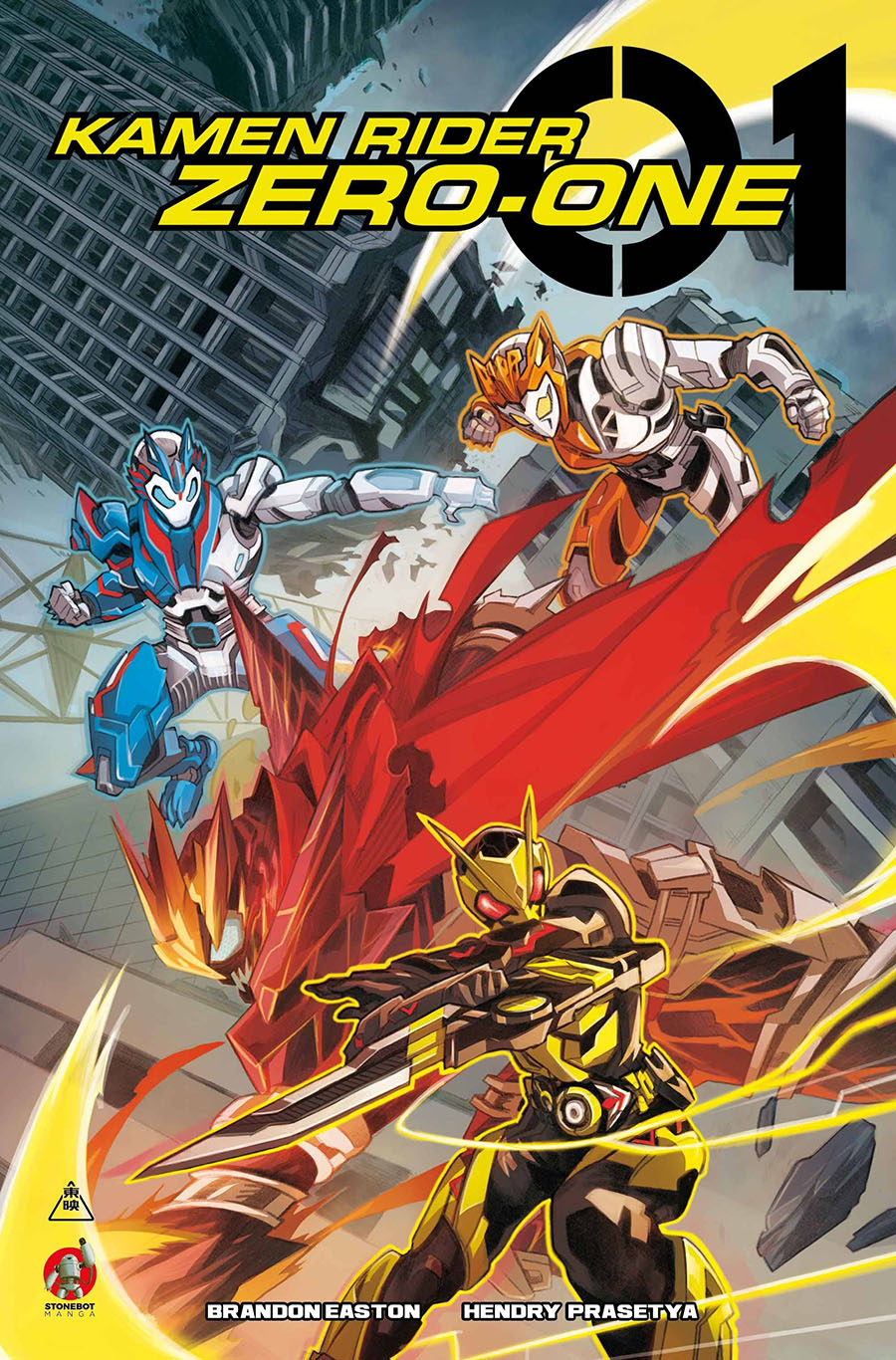 Kamen Rider Zero-One #2 Cover A Regular Simone Raggazoni Cover