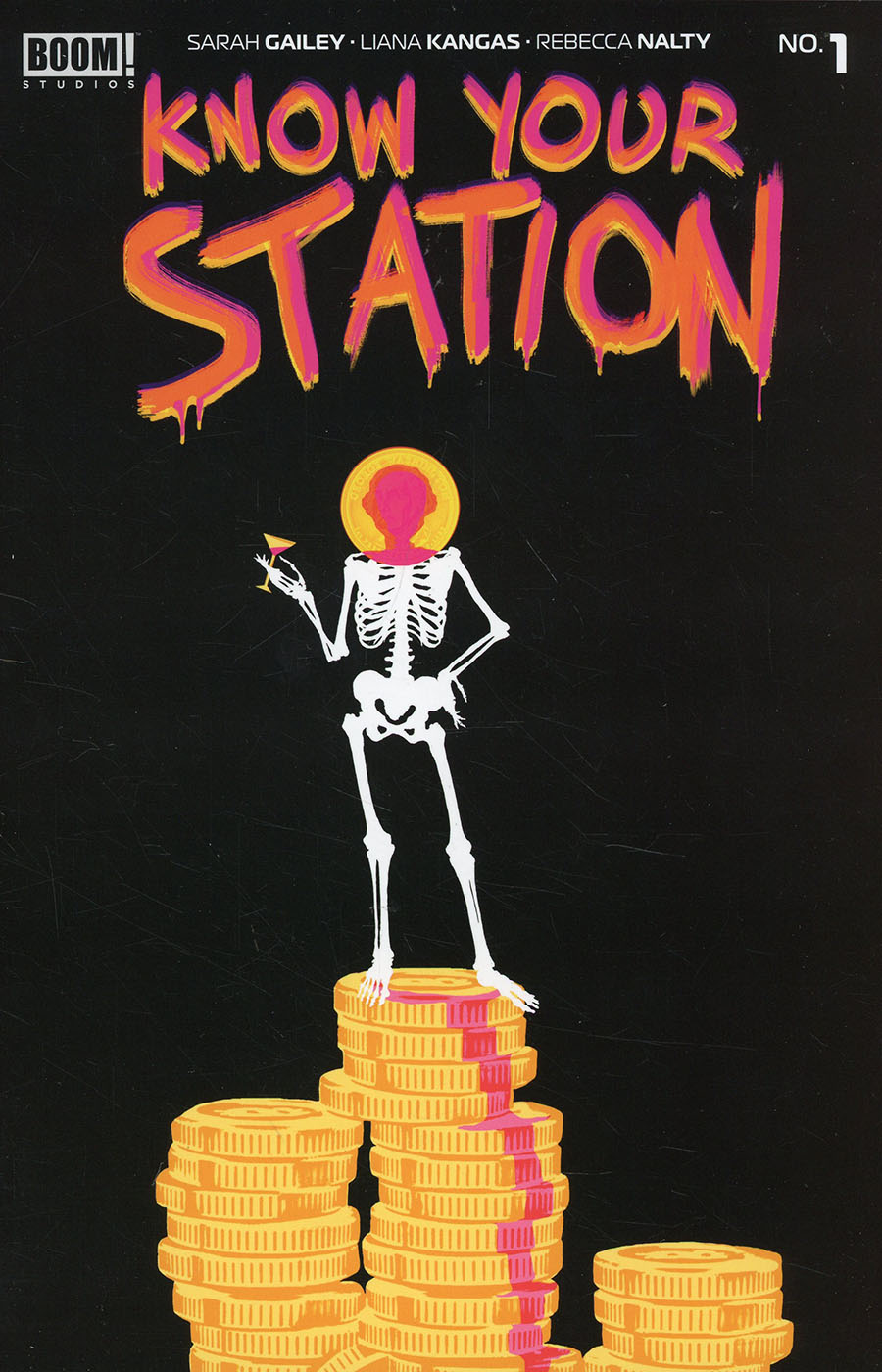 Know Your Station #1 Cover C Variant Becca Carey Card Stock Cover