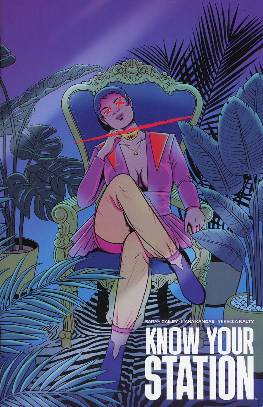 Know Your Station #1 Cover I Variant Jenn Woodall BG Cover