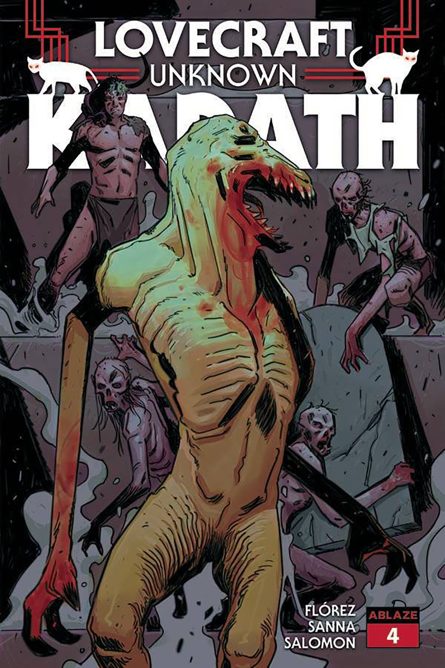 Lovecraft Unknown Kadath #4 Cover A Regular Jacques Salomon Cover