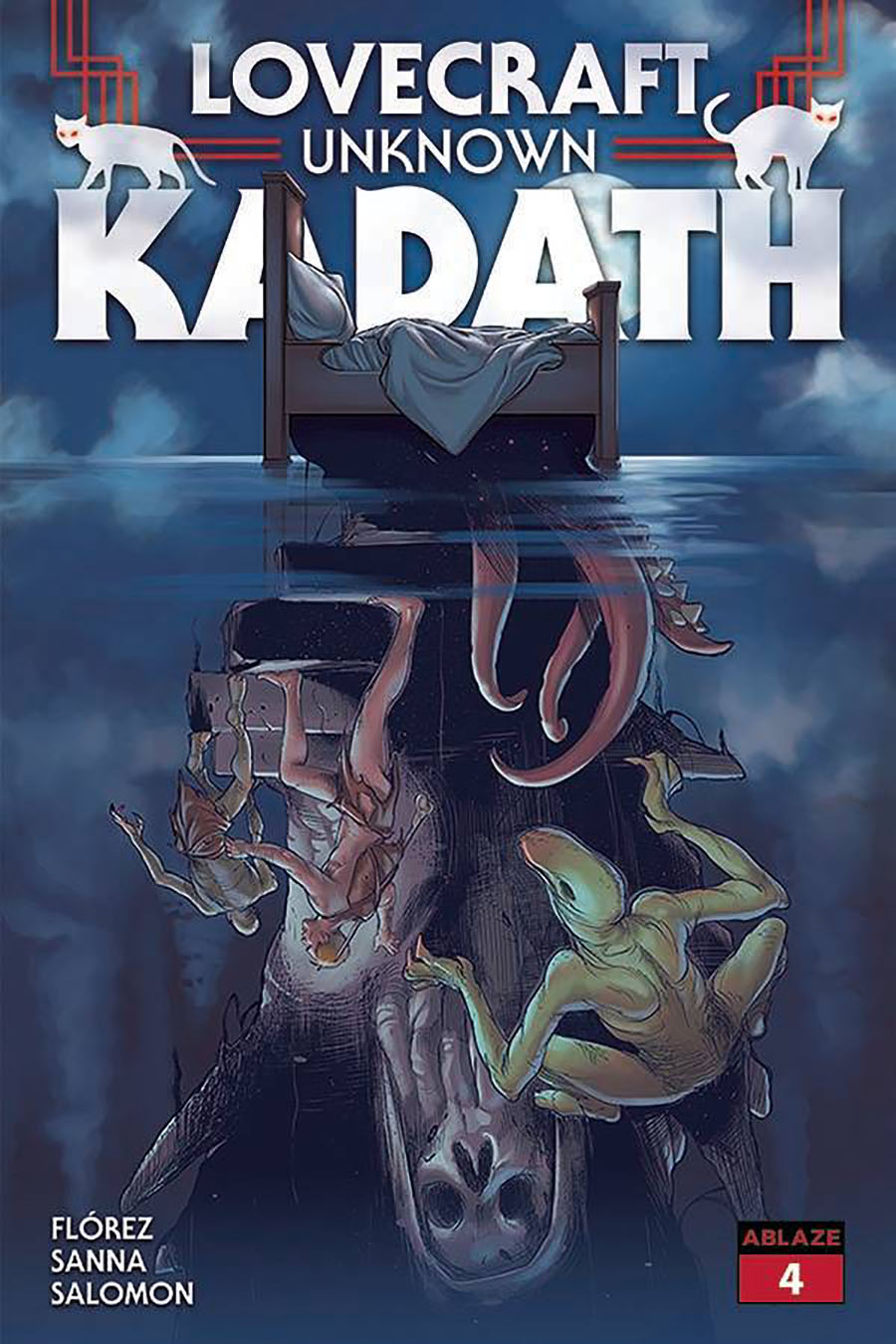 Lovecraft Unknown Kadath #4 Cover B Variant Alvaro Sarraseca Cover