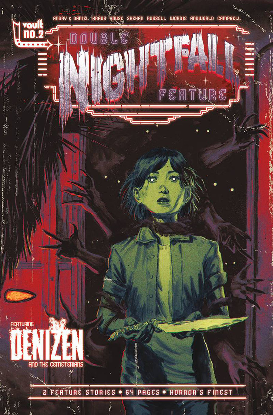 Nightfall Double Feature #2 Cover B Variant Chris Shehan Deluxe Edition