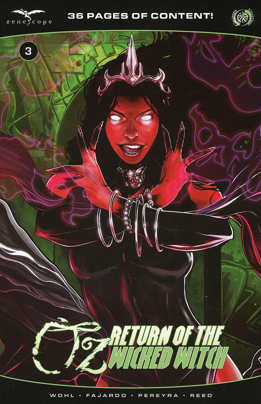 Grimm Fairy Tales Presents Oz Return Of The Wicked Witch #3 Cover D Daniel Maine