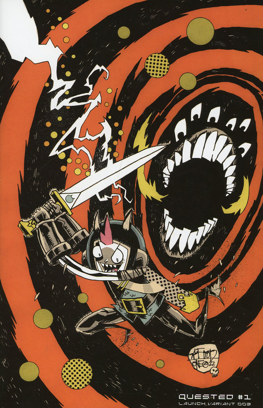 Quested #1 Cover F Variant Jim Mahfood Launch Cover