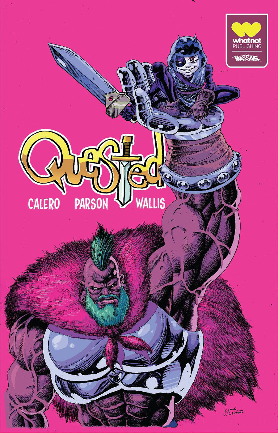 Quested #1 Cover G Variant Ramon Villalobos Cover