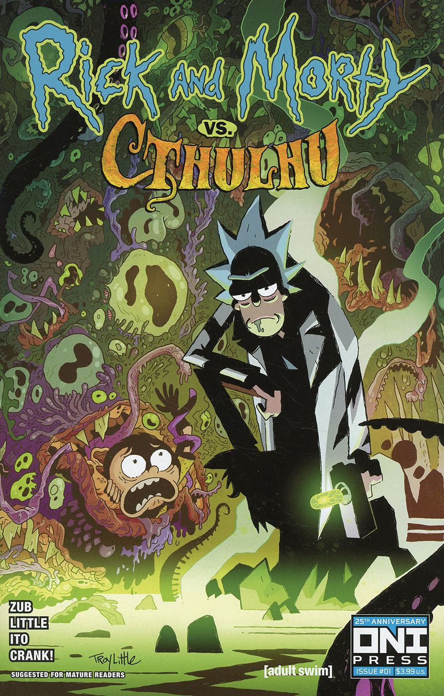 Rick And Morty vs Cthulhu #1 Cover A Regular Troy Little Cover