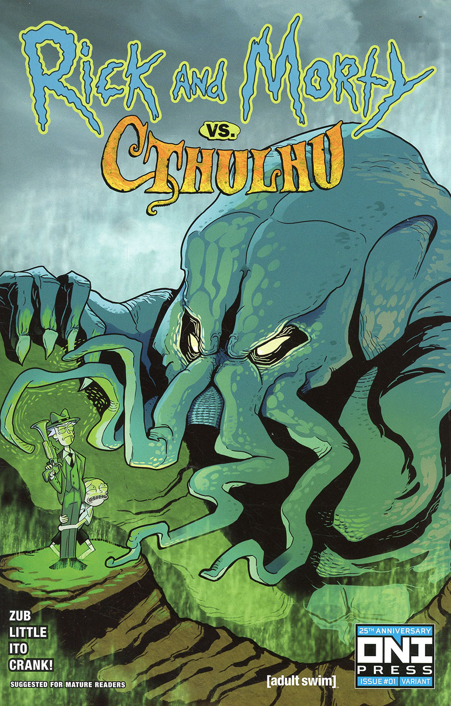 Rick And Morty vs Cthulhu #1 Cover D Variant Jim Zub Cover