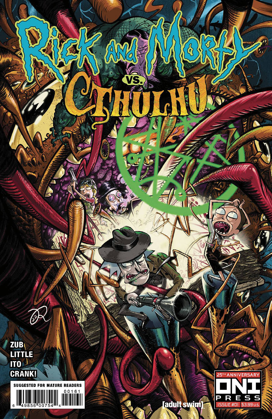 Rick And Morty vs Cthulhu #1 Cover F Variant Ryan Lee Cover