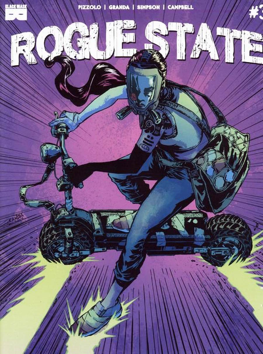 Rogue State #3 Cover A Regular Carlos Granda Cover