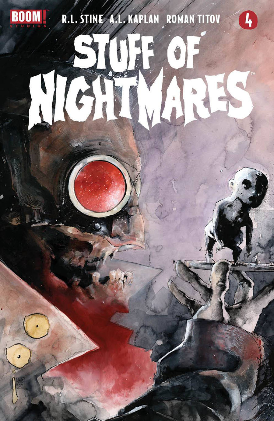 Stuff Of Nightmares #4 Cover B Variant Jonathan Marks Barravecchia Cover