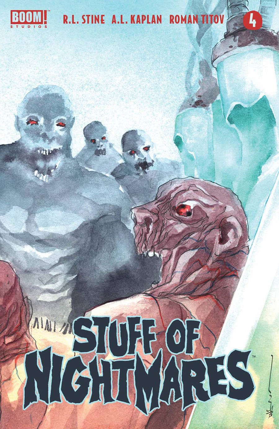 Stuff Of Nightmares #4 Cover F Variant Reveal Cover