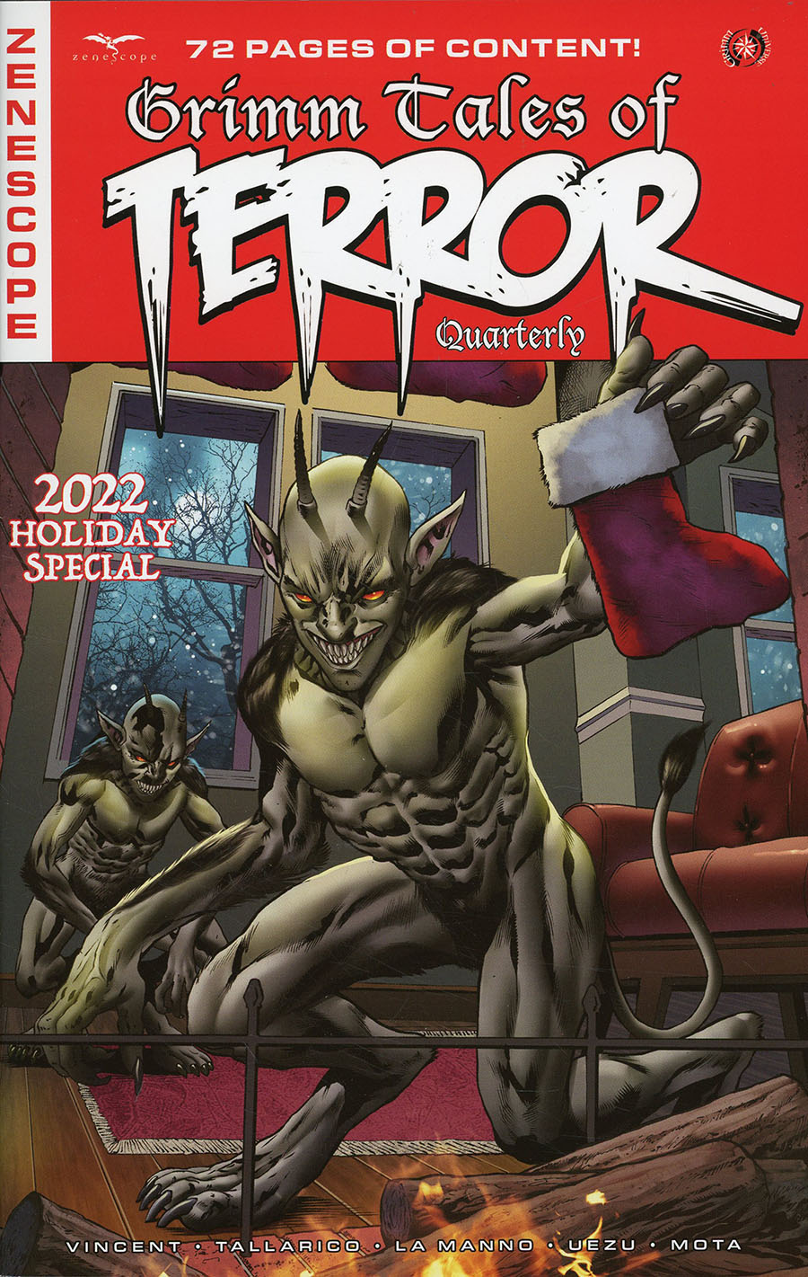 Grimm Fairy Tales Presents Grimm Tales Of Terror Quarterly #8 2022 Holiday Special Cover B Igor Vitorino