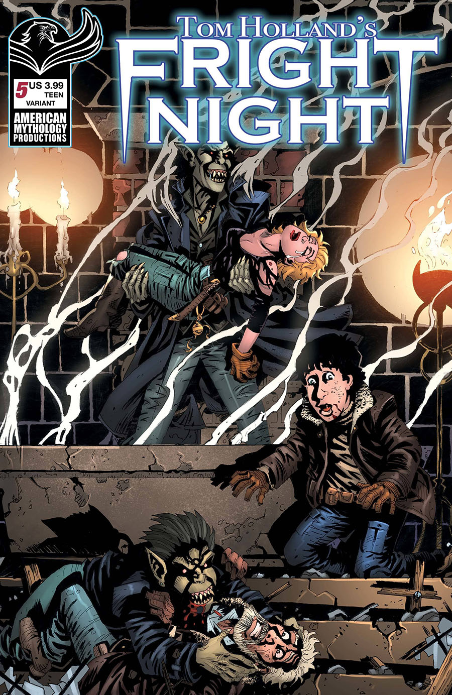 Tom Hollands Fright Night #5 Cover B Variant Neil Vokes Cover