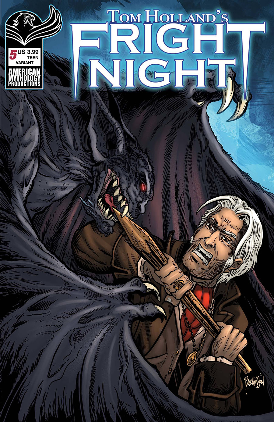 Tom Hollands Fright Night #5 Cover C Variant Buz Hasson & Blair Smith Cover