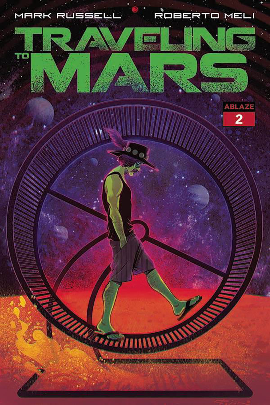 Traveling To Mars #2 Cover B Variant Flaviano Armentaro Cover