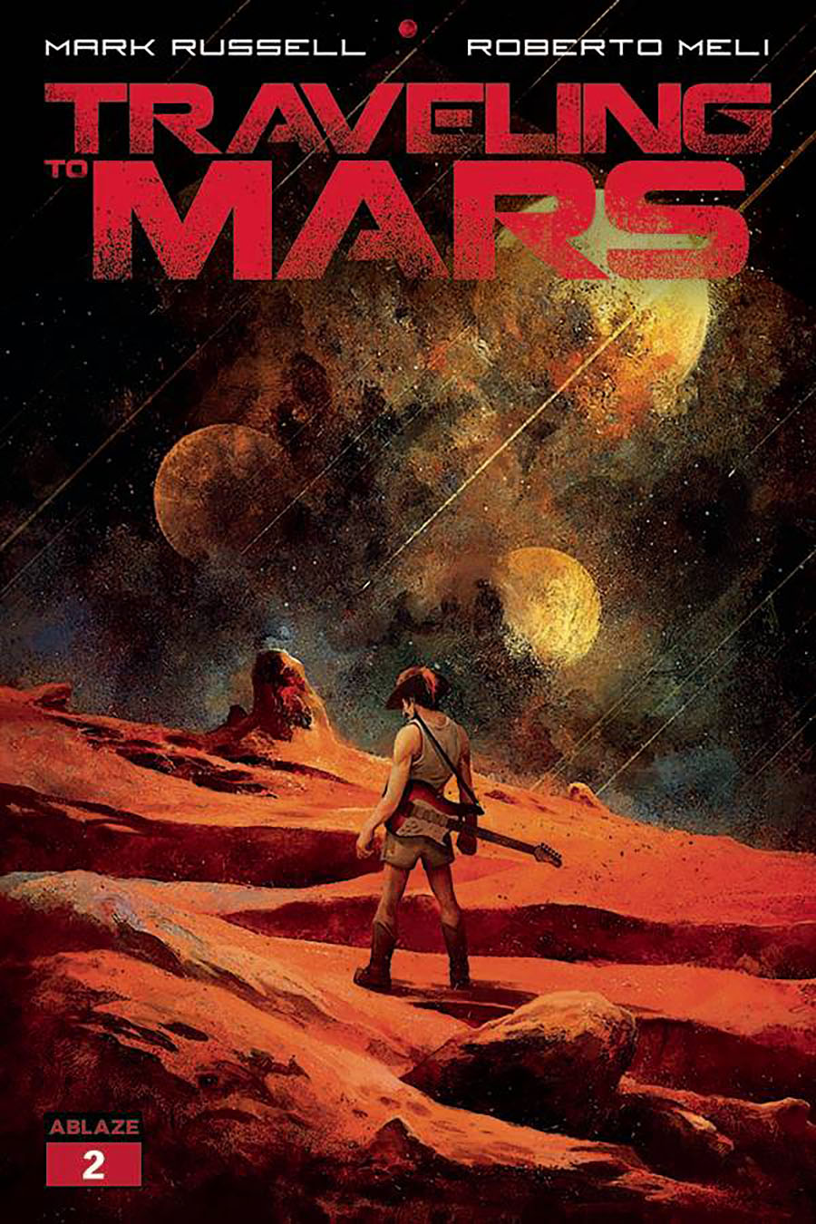 Traveling To Mars #2 Cover C Variant Luca Merli Cover