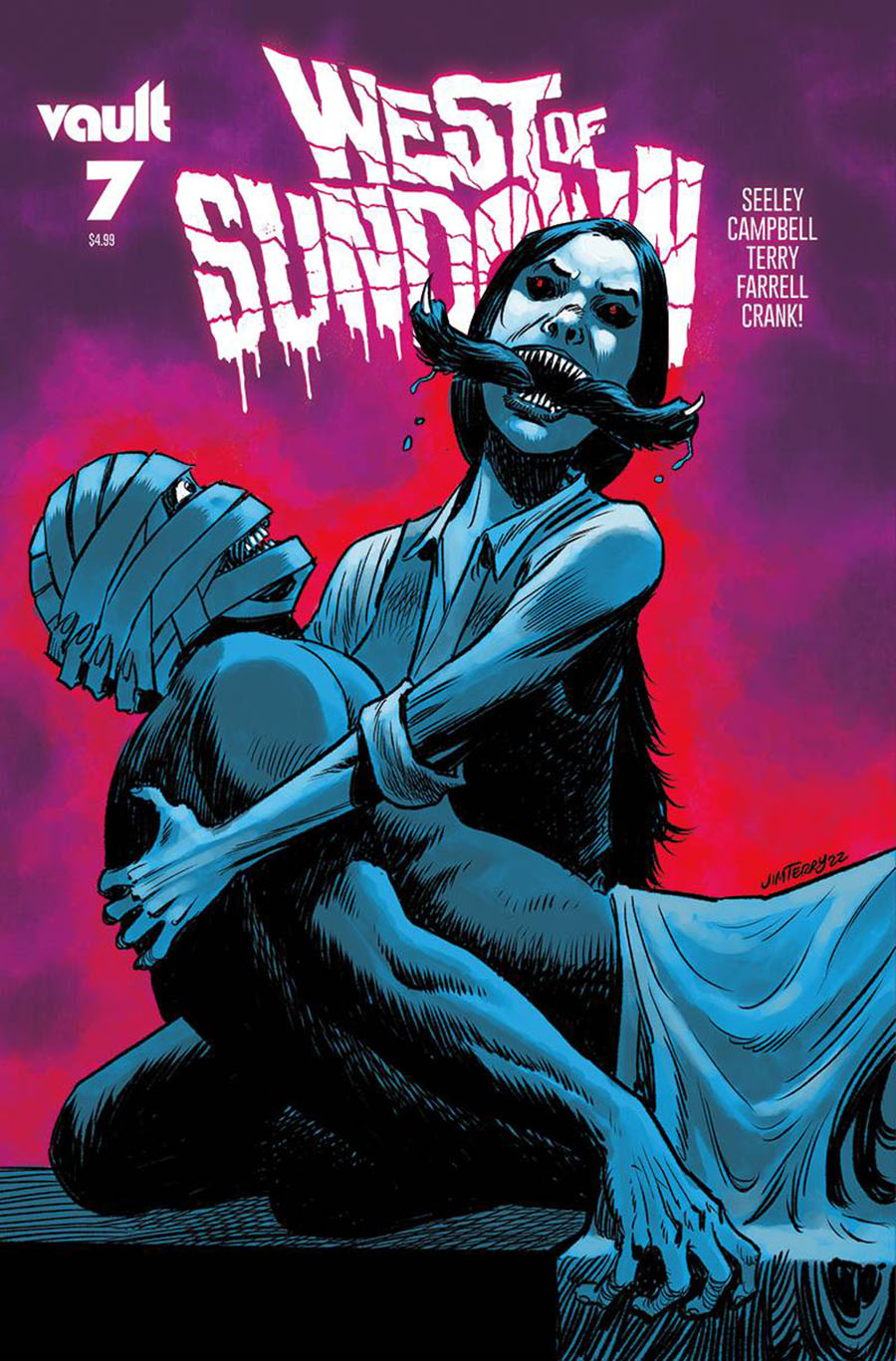 West Of Sundown #7 Cover B Variant Jim Terry Cover