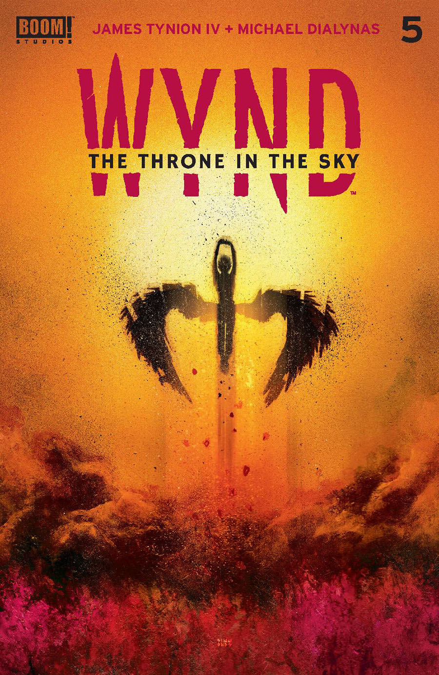 Wynd The Throne In The Sky #5 Cover B Variant Martin Simmonds Cover