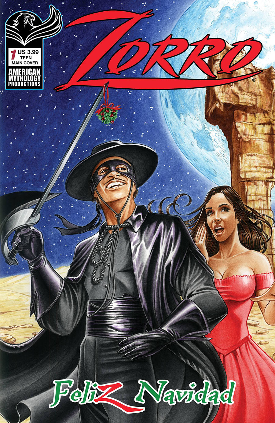 Zorros Feliz Navidad Special #1 (One Shot) Cover A Regular Mark Sparacio Cover