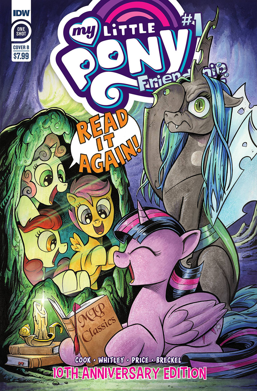 My Little Pony Friendship Is Magic 10th Anniversary Edition #1 (One Shot) Cover B Variant Andy Price Cover
