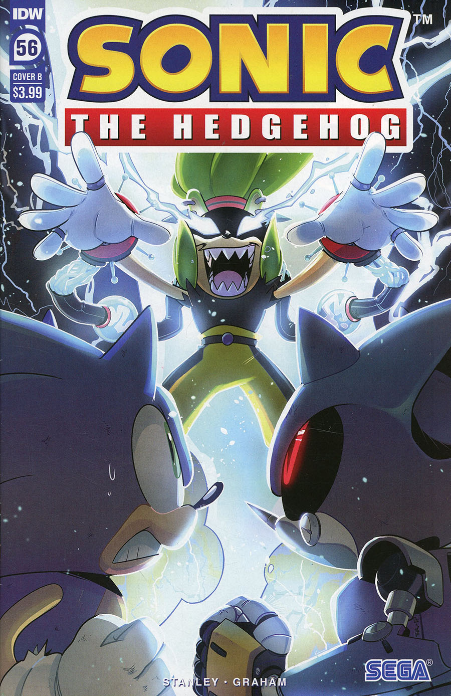 Sonic The Hedgehog Vol 3 #56 Cover B Variant Thomas Rothlisberger Cover