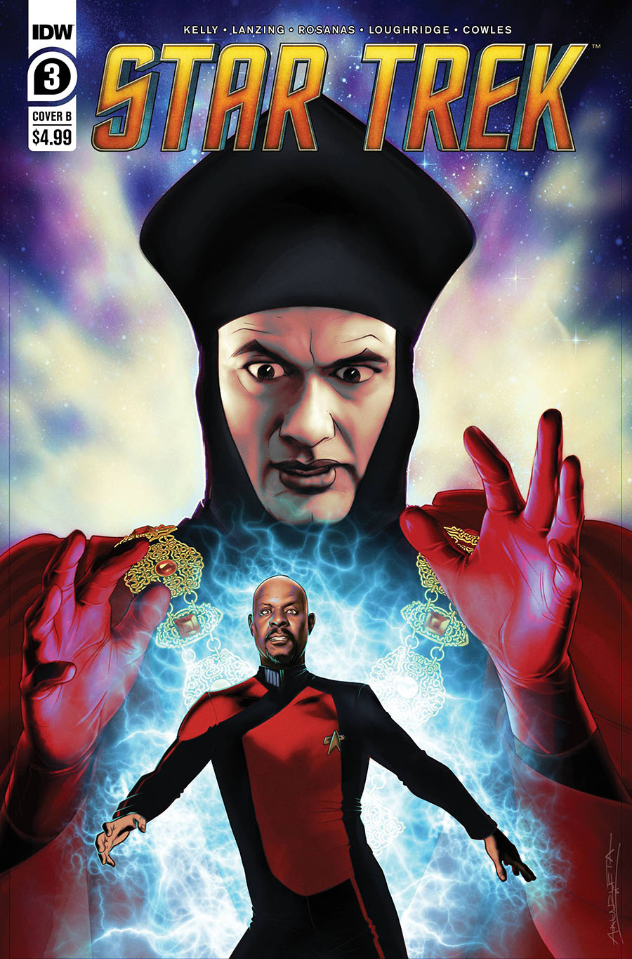 Star Trek (IDW) Vol 2 #3 Cover B Variant Angel Unzueta Cover