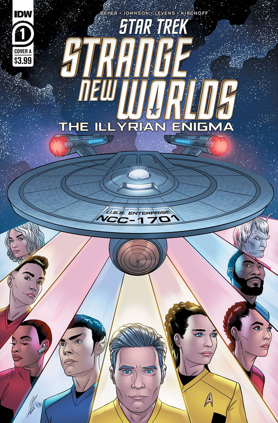 Star Trek Strange New Worlds Illyrian Enigma #1 Cover A Regular Megan Levens Cover