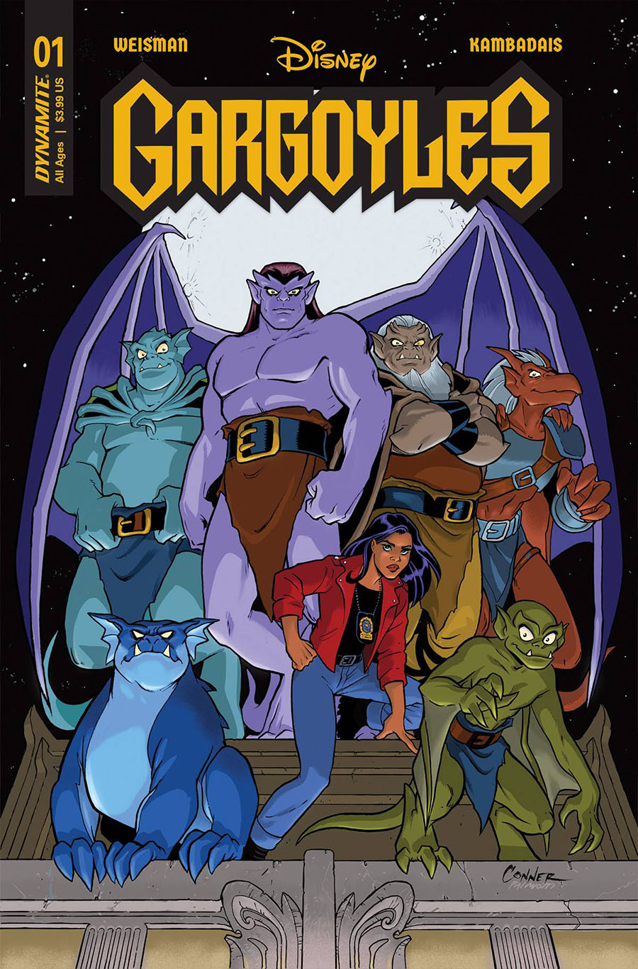 Gargoyles Vol 3 #1 Cover B Variant Amanda Conner Cover