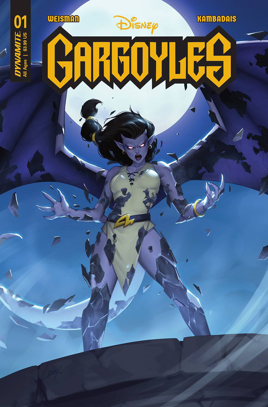 Gargoyles Vol 3 #1 Cover D Variant Lesley Leirix Li Cover