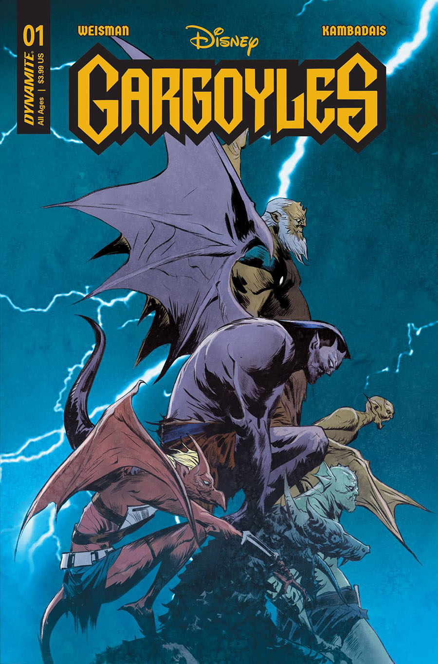 Gargoyles Vol 3 #1 Cover E Variant Jae Lee Cover