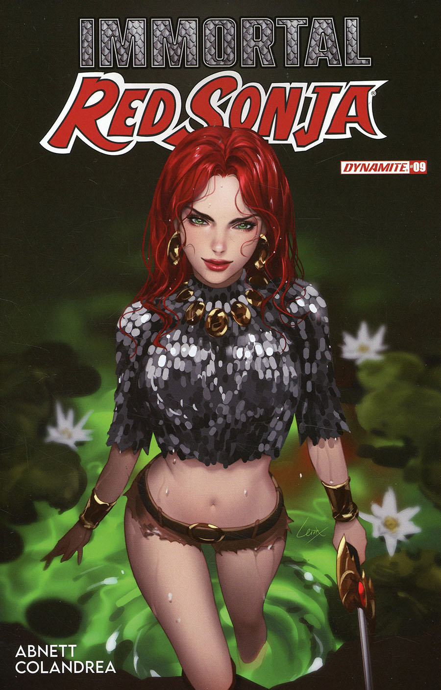 Immortal Red Sonja #9 Cover A Regular Lesley Leirix Li Cover