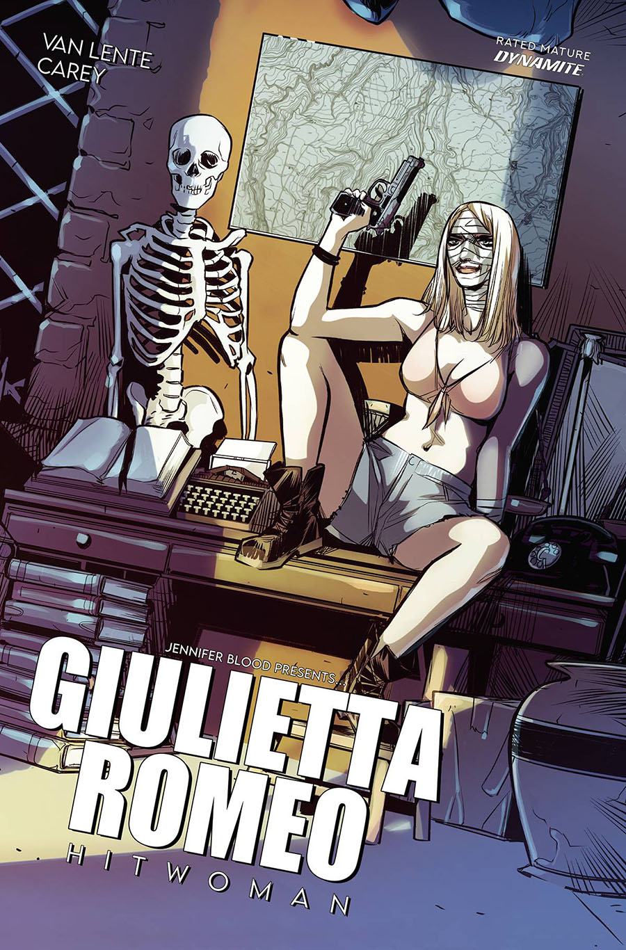 Jennifer Blood Presents Giulietta Romeo Hitwoman #1 (One Shot) Cover C Variant Valentina Pinti Cover
