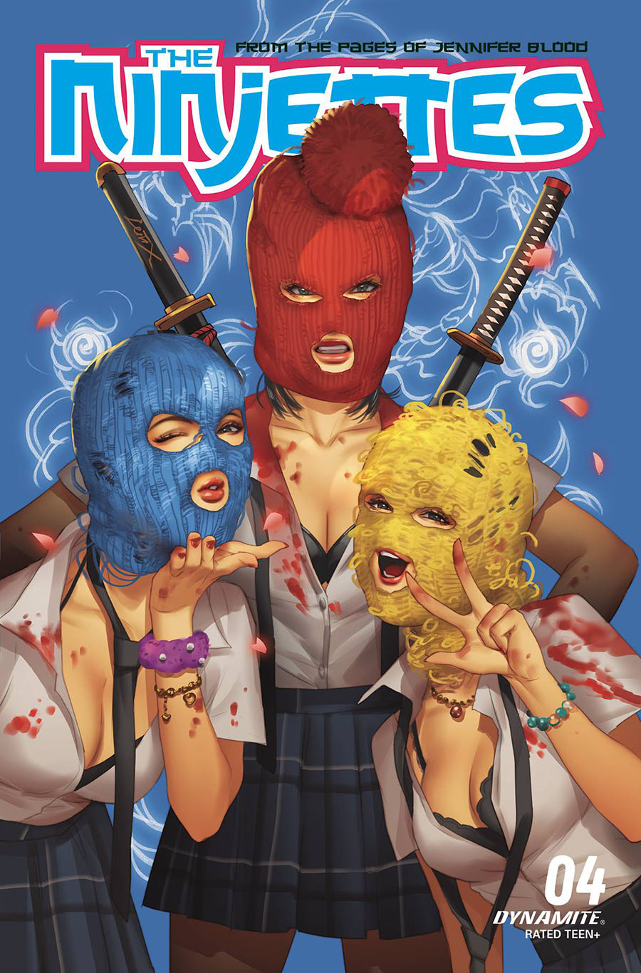 Ninjettes #4 Cover A Regular Lesley Leirix Li Cover