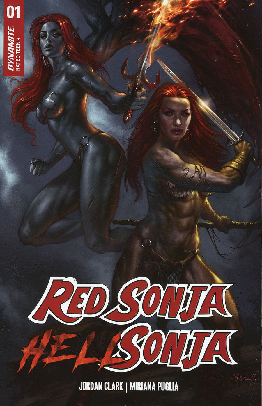 Red Sonja Hell Sonja #1 Cover A Regular Lucio Parrillo Cover
