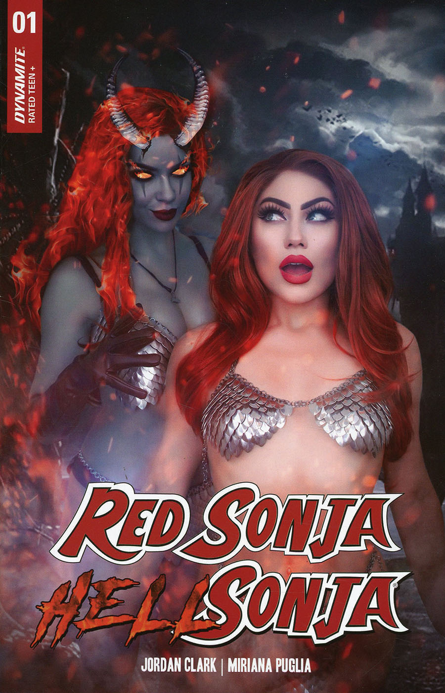 Red Sonja Hell Sonja #1 Cover E Variant Rachel Hollon Cosplay Photo Cover
