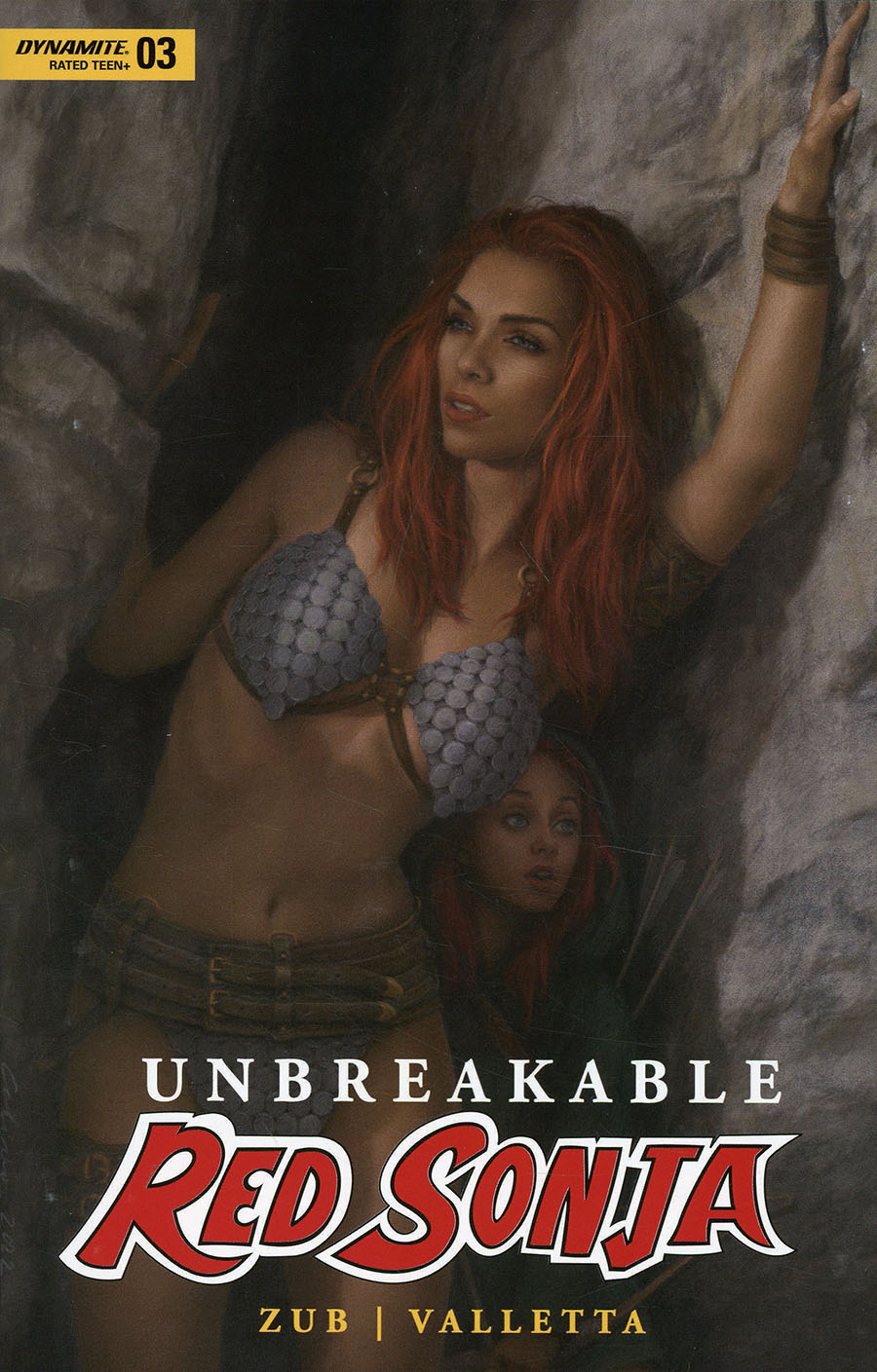 Unbreakable Red Sonja #3 Cover B Variant Celina Cover
