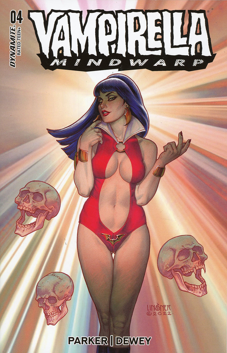 Vampirella Mindwarp #4 Cover A Regular Joseph Michael Linsner Cover