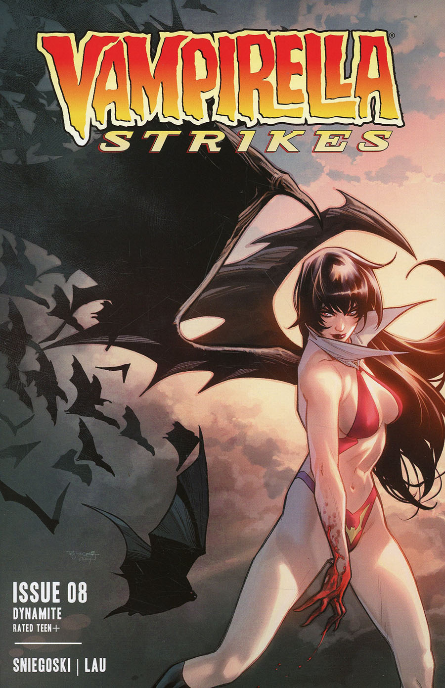 Vampirella Strikes Vol 3 #8 Cover B Variant Stephen Segovia Cover