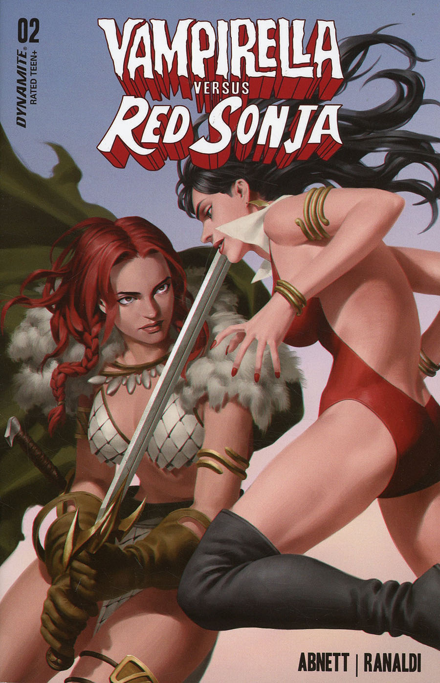 Vampirella vs Red Sonja #2 Cover C Variant Junggeun Yoon Cover