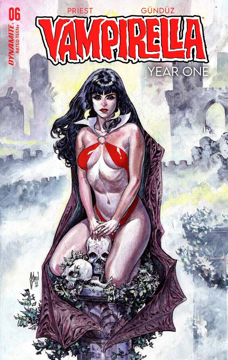 Vampirella Year One #6 Cover D Variant Guillem March Cover
