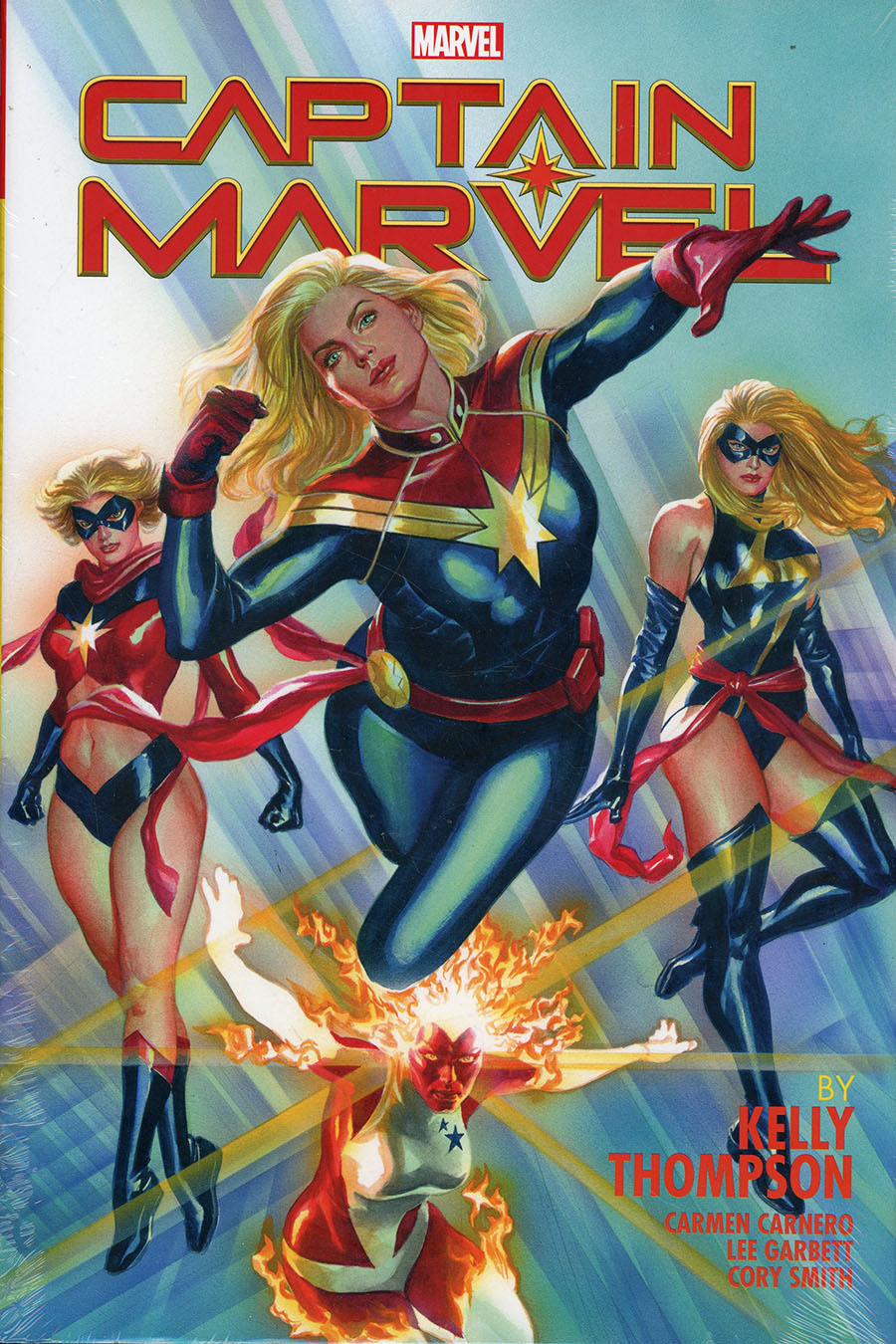 Captain Marvel By Kelly Thompson Omnibus Vol 1 HC Direct Market Alex Ross Variant Cover